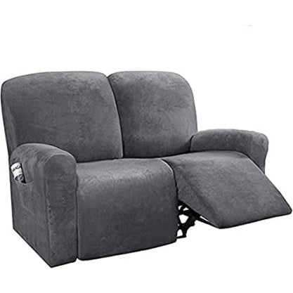 Protezione Completa per Poltrona Relax con Tasche Laterali ed Effetto Elasticizz
